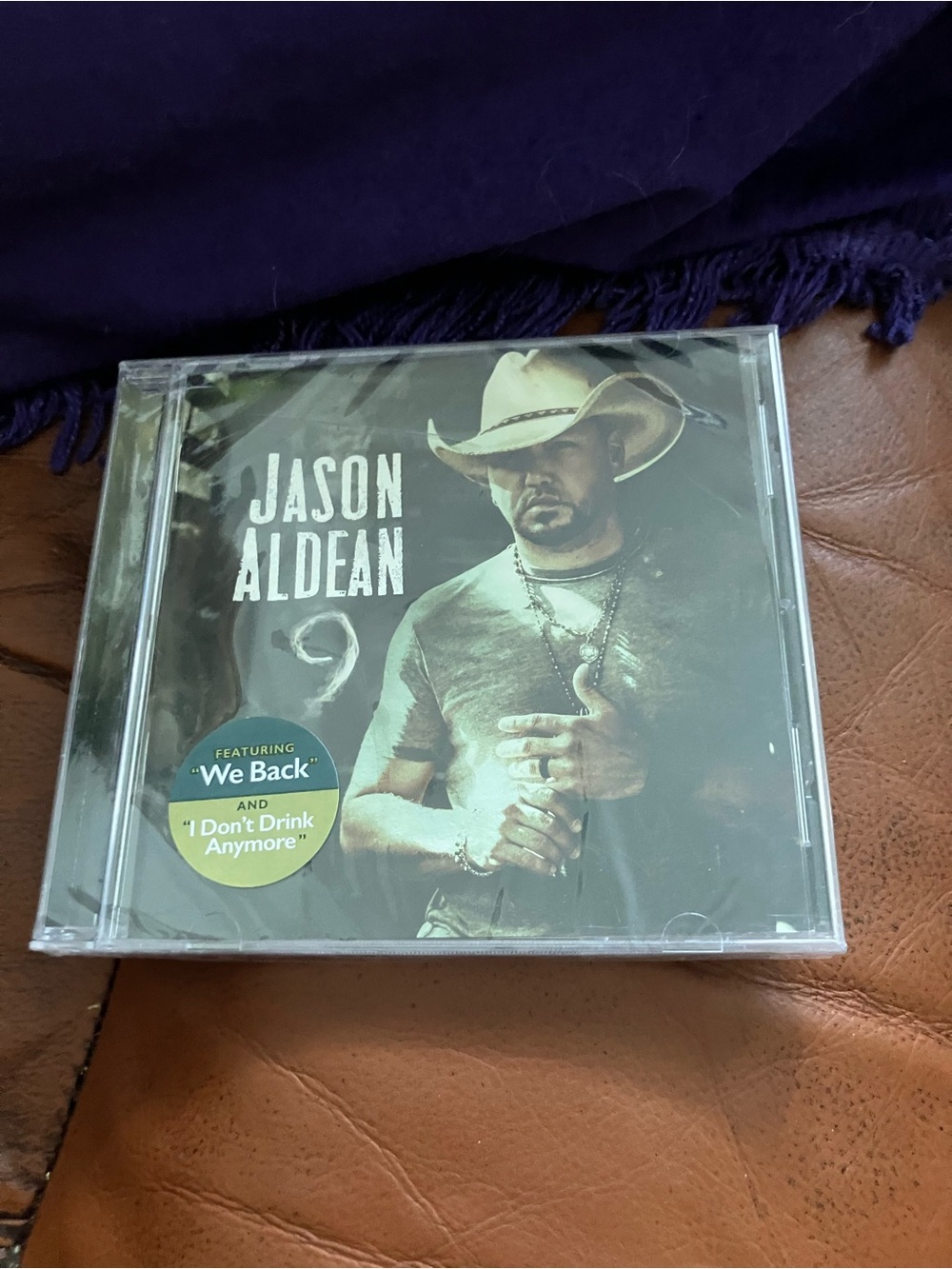 Jason Aldean 9 CD - Country Album in Green/Tan Cover